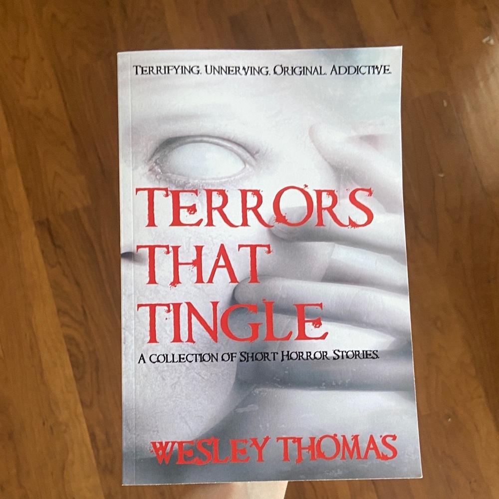 “Terrors That Tingle” Horror Book by Wesley Thomas